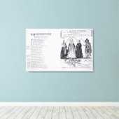 Ein Emblem des Antichrist Leinwanddruck (Insitu (Holzboden))