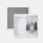 Ein Emblem des Antichrist Magnet (Vorderseite/Rückseite)