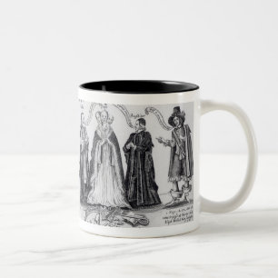 Ein Emblem des Antichristen Zweifarbige Tasse