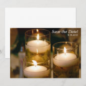 Ein Empfang der Einladung von Kerzen (Vorne/Hinten)