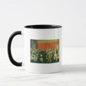 Ein Empfang in der Botschaft von Teheran, 1830s Tasse (Links)