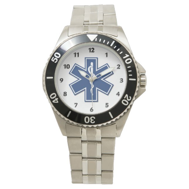 Ein EMS-Stern des Lebens Armbanduhr (Vorderseite)
