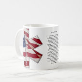 Ein EMT Gebets-Stern der Leben-Tasse Kaffeetasse (Vorderseite Links)
