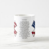 Ein EMT Gebets-Stern der Leben-Tasse Kaffeetasse (Mittel)