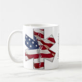 Ein EMT Gebets-Stern der Leben-Tasse Kaffeetasse (Links)