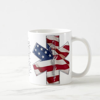 Ein EMT Gebets-Stern der Leben-Tasse Kaffeetasse