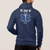 Ein EMT Stern des Lebens Hoodie (Rückseite)