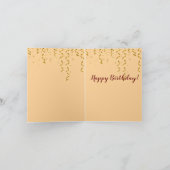 Ein Engel am Himmel, der die Seele hält, liegt auf Karte (Innenseite)