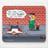 Ein Engel bekommt seine Flüge nicht Weihnachten Mousepad (Vorne)