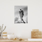 "Ein Engel, der dich Zuhause trägt" Poster (Küche)