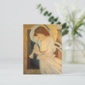 Ein Engel, der Flageolet von Burne Jones spielt (Stehend Vorderseite)