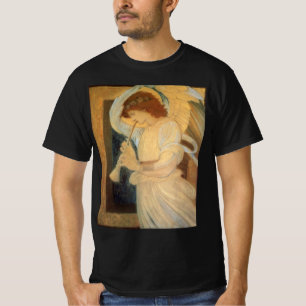 Ein Engel, der Flageolet von Burne Jones spielt T-Shirt