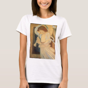 Ein Engel, der Flageolet von Burne Jones spielt T-Shirt