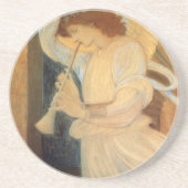 Ein Engel, der Flageolet von Burne Jones spielt Untersetzer (Vorne)