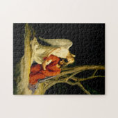 Ein Engel, der Jesus von Carl Bloch tröstet Puzzle (Horizontal)