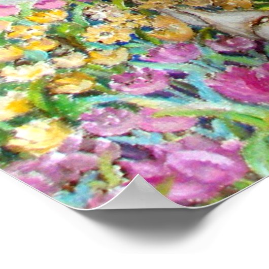 Ein Engel des Betens. Poster (Ecke)