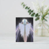 Ein Engel gewinnt ihren Flügel Visitenkarte (Stehend Vorderseite)