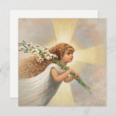 Ein Engel im Himmel, der Weihnachten hält (Vorne/Hinten)