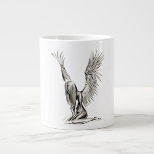 Ein Engel Jumbo-Tasse