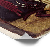 Ein Engel mit Dämon an einer Kette Poster (Ecke)