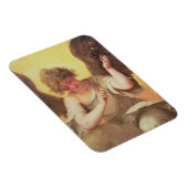 Ein Engel mit einem Glaskolben Magnet (Rechte Seite)