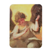 Ein Engel mit einem Glaskolben Magnet (Vertikal)