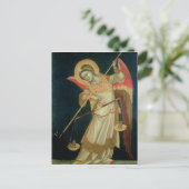 Ein Engel wiegt ein Soul, c.1348-55 Postkarte (Stehend Vorderseite)