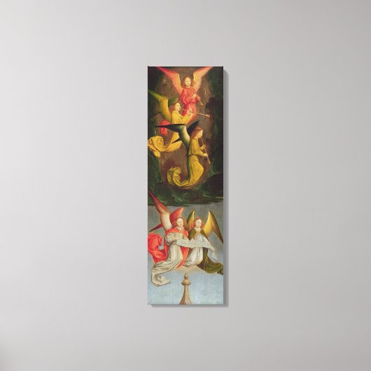 Ein Engelchor von 1459 Leinwanddruck (Vorderseite)