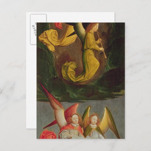 Ein Engelchor von 1459 Postkarte (Vorne/Hinten)