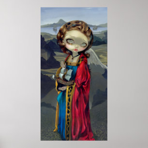 Ein Engels-Ikone lowbro des sicherer Hafen Poster