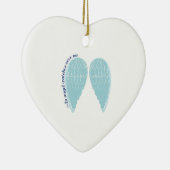 ein Engels-Uhren über mir Keramikornament (Rechts)