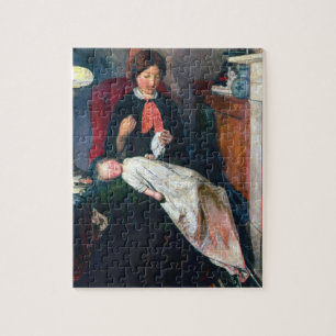 Ein englischer Kamin von 1854-5 Puzzle