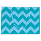 Ein enormes Lächeln mach's gut kundenspezifische Große Geschenktüte (Rückseite)