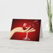 Ein entfernter Toast Karte (Vorderseite)