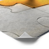 "Ein Entscheidungsträger" Motivation Affirmation Poster (Ecke)