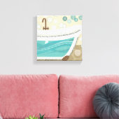 Ein entspannendes Bad Leinwanddruck (Insitu (Wohnzimmer))