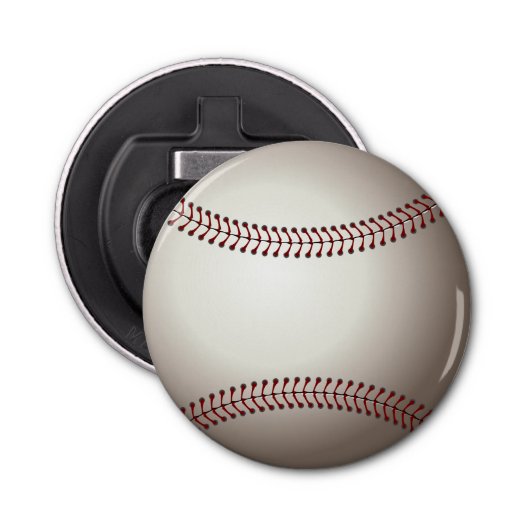 Ein Entwurf eines Soft Ball oder einer Base Flaschenöffner (Vorderseite)