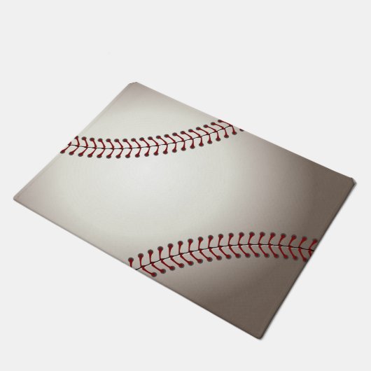 Ein Entwurf eines Soft Ball oder einer Base Fußmatte (Schrägansicht)