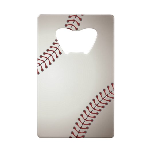 Ein Entwurf eines Soft Ball oder einer Base Geldbeutel Flaschenöffner (Rückseite)