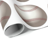 Ein Entwurf eines Soft Ball oder einer Base Geschenkpapier (Rolleneckpunkt)