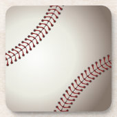 Ein Entwurf eines Soft Ball oder einer Base Getränkeuntersetzer (Vorderseite)