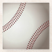 Ein Entwurf eines Soft Ball oder einer Base Glasuntersetzer (Vorderseite)