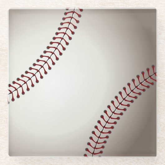 Ein Entwurf eines Soft Ball oder einer Base Glasuntersetzer (Vorderseite)