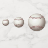 Ein Entwurf eines Soft Ball oder einer Base Konfetti (Vorderseiten)