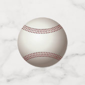 Ein Entwurf eines Soft Ball oder einer Base Konfetti (Klein Vorderseite)