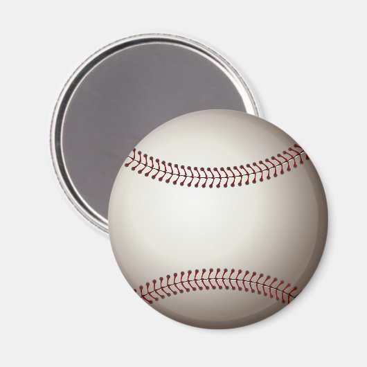 Ein Entwurf eines Soft Ball oder einer Base Magnet (Vorderseite/Rückseite)