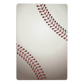 Ein Entwurf eines Soft Ball oder einer Base Mini Klemmbrett (Rückseite)