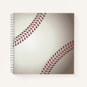 Ein Entwurf eines Soft Ball oder einer Base Notizblock (Vorderseite)
