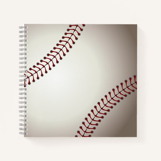 Ein Entwurf eines Soft Ball oder einer Base Notizblock (Vorderseite)