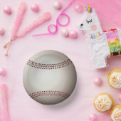 Ein Entwurf eines Soft Ball oder einer Base Pappteller (Party)